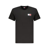 T-shirt homme en coton noir Tommy Hilfiger