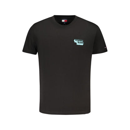T-shirt homme Tommy Hilfiger en coton noir