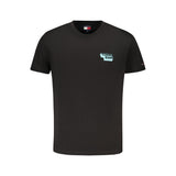 T-shirt homme en coton noir Tommy Hilfiger