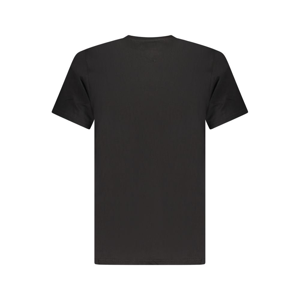 T-shirt homme en coton noir Tommy Hilfiger
