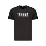 T-shirt homme en coton noir Tommy Hilfiger