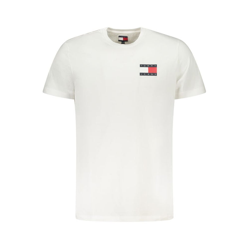 Tommy Hilfiger wit katoenen heren T-shirt