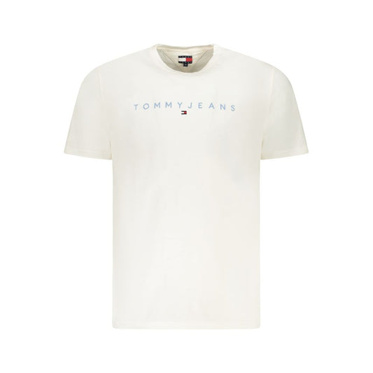 Tommy Hilfiger wit katoenen heren T-shirt