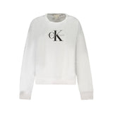 Calvin Klein White Cotton Women Sweater - Luxurious Comfort