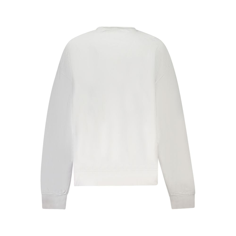 Calvin Klein White Cotton Women Sweater - Luxurious Comfort
