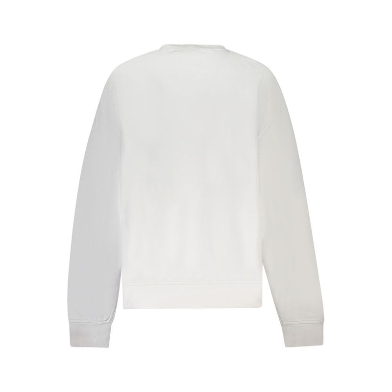 Calvin Klein White Cotton Women Sweater - Luxurious Comfort