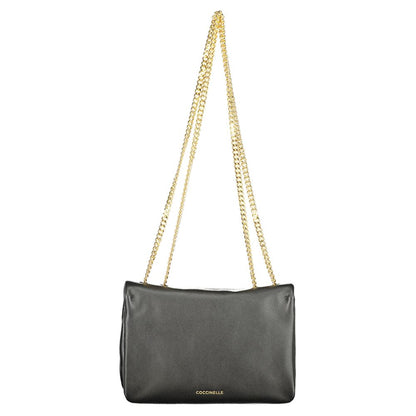 Sac à main Coccinelle en cuir noir pour femme