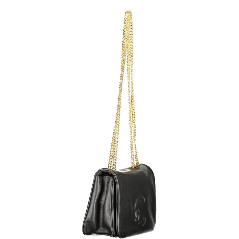 Coccinelle Dulse Sac à main en cuir noir pour femmes