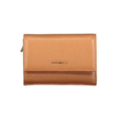 Coccinelle Bruine Leren Dames Portemonnee