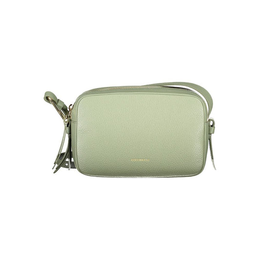 Sac à main Coccinelle en cuir vert pour femme