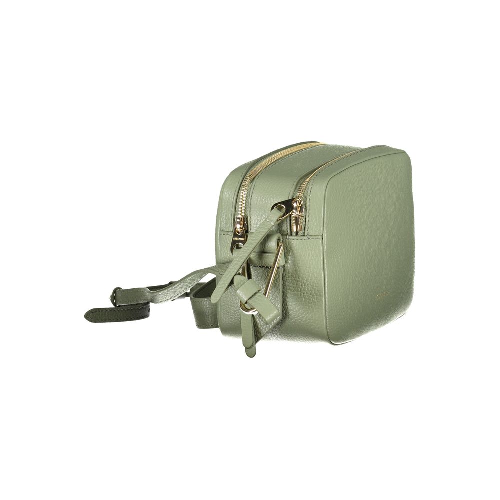 Coccinelle Malory Sac à Main en Cuir Vert pour Femme