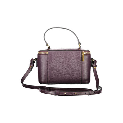 Coccinelle Paarse Leren Dames Handtas