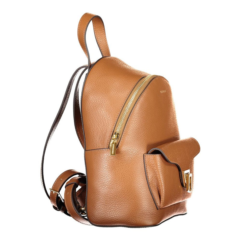 Coccinelle Beat Generation Marrone Leather Women Backpack