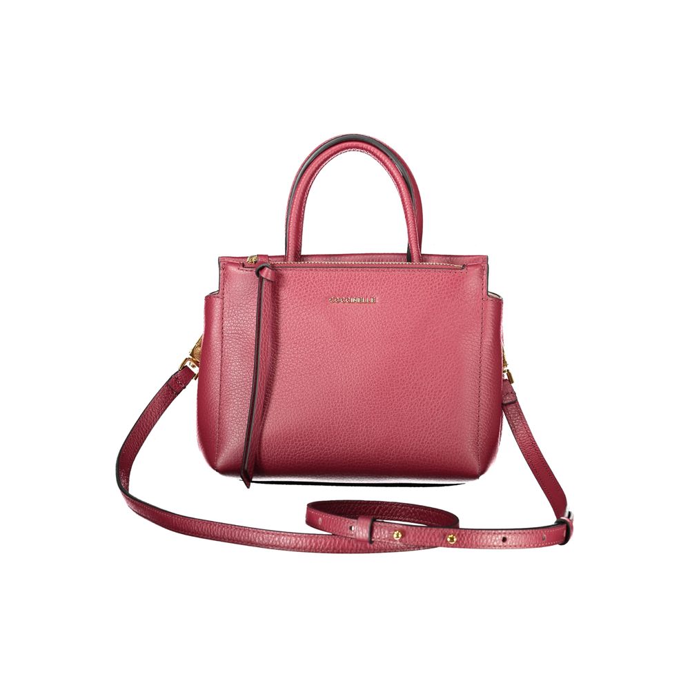 Coccinelle Arlettis Purple Leather Handbag for Women