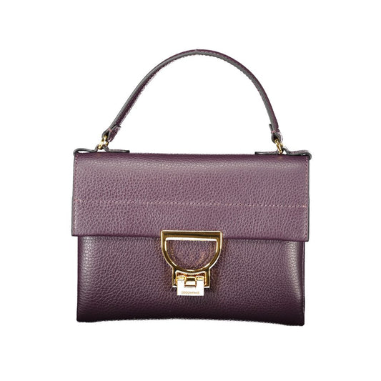 Coccinelle Paarse Leren Dames Handtas
