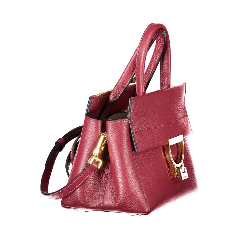 Coccinelle Arlettis Purple Leather Handbag for Women