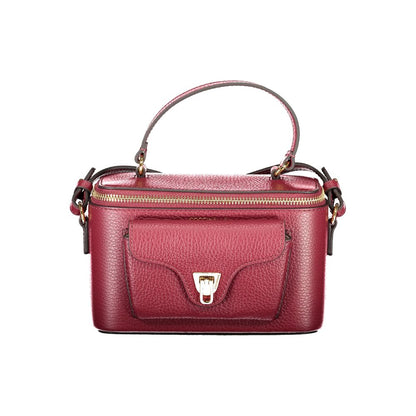 Coccinelle Paarse Leren Dames Handtas