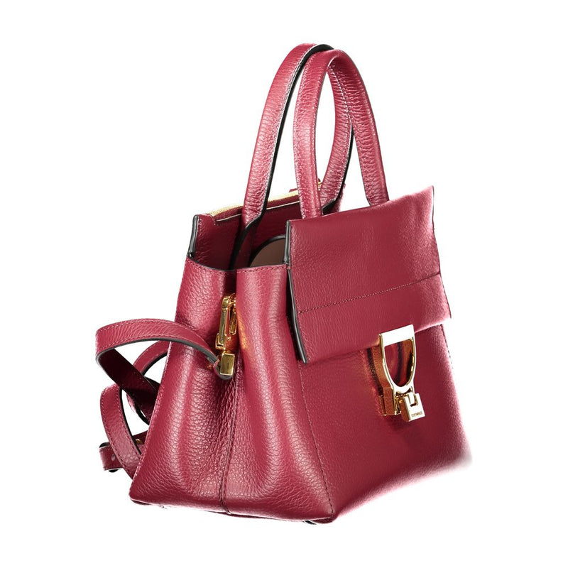 Coccinelle Arlettis Sac à Main en Cuir Violet pour Femmes