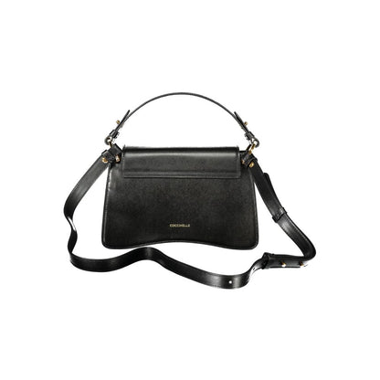Sac à main Coccinelle en cuir noir pour femme