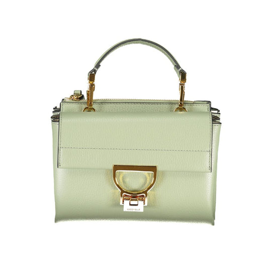 Sac à main Coccinelle en cuir vert pour femme