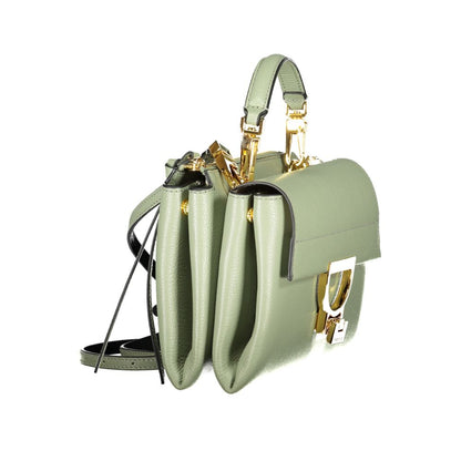 Sac à main Coccinelle en cuir vert pour femme