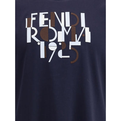 T-shirt avec logo Fendi