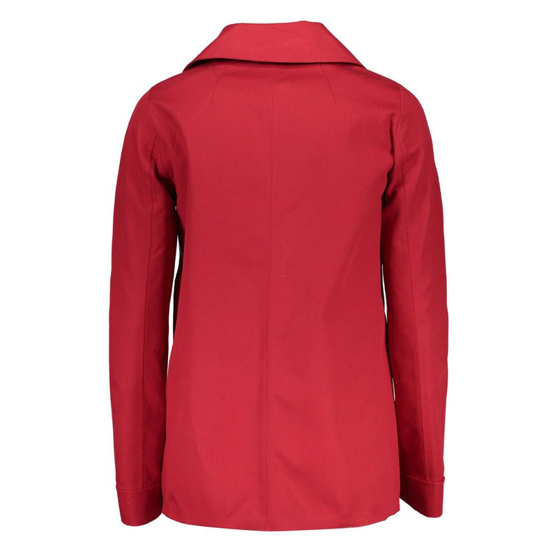 Gant Red Cotton Jacket & Coat - Élégant et Polyvalent