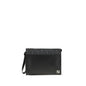 Pochette en cuir et toile Fendi FF
