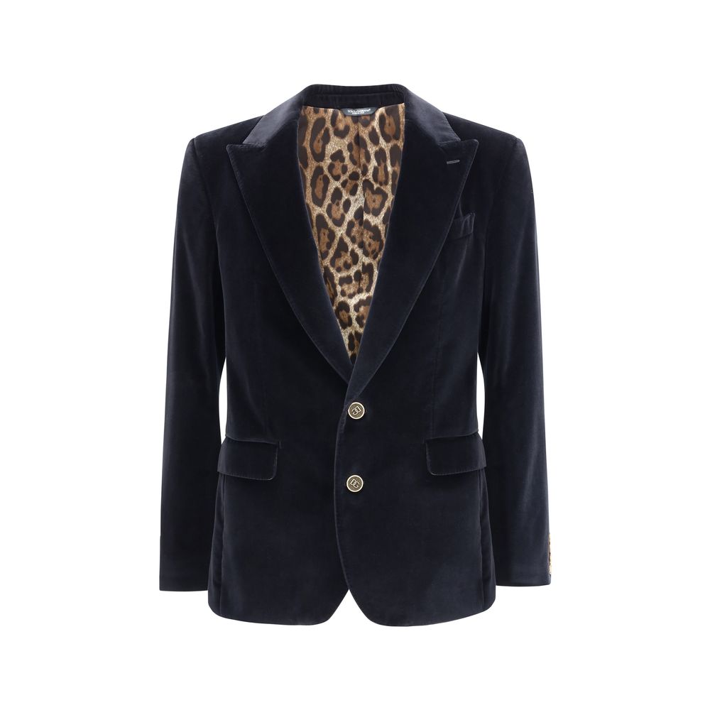 Dolce &amp; Gabbana Blazer en Velours "Sicily"