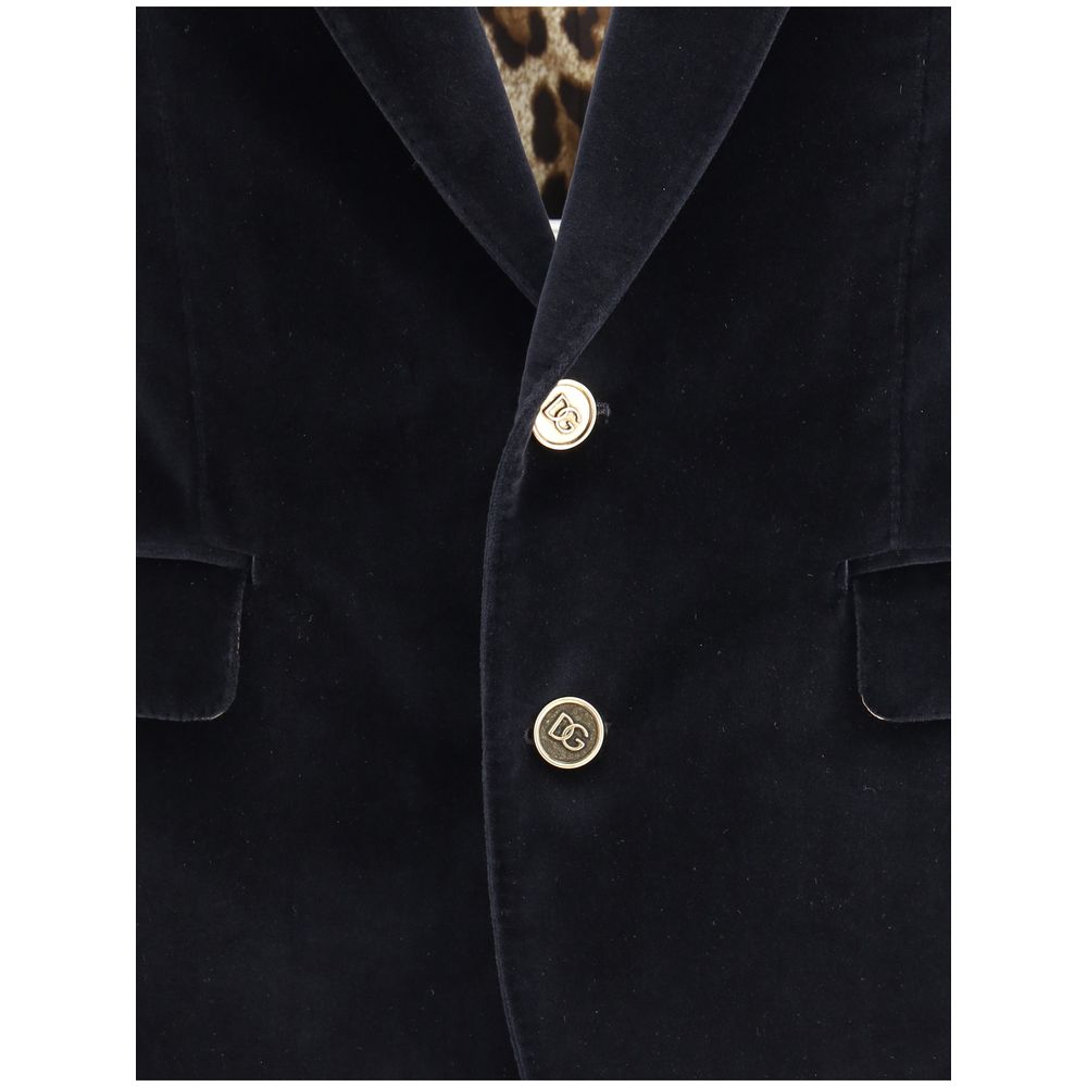 Dolce &amp; Gabbana Blazer en Velours "Sicily"