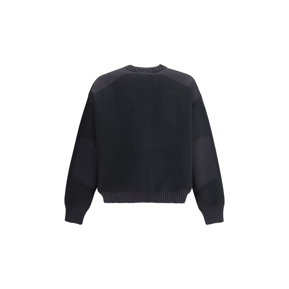 Y-3 Wool padded crew Sweater