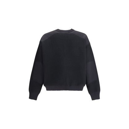 Y-3 Wool padded crew Sweater