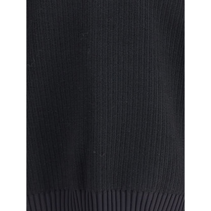 Y-3 Wool padded crew Sweater