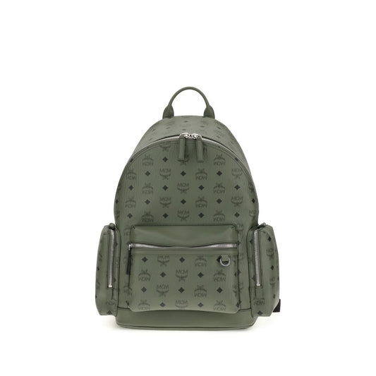 MCM bedrukte canvas Stark rugzak
