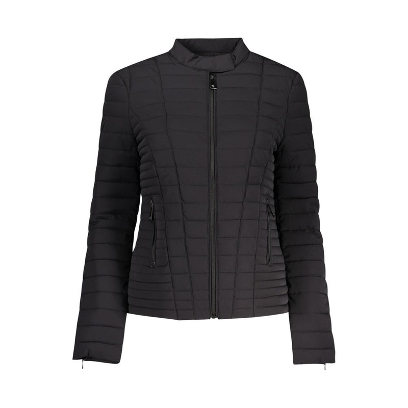 Guess Jeans Veste et Manteau Noir en Polyéthylène