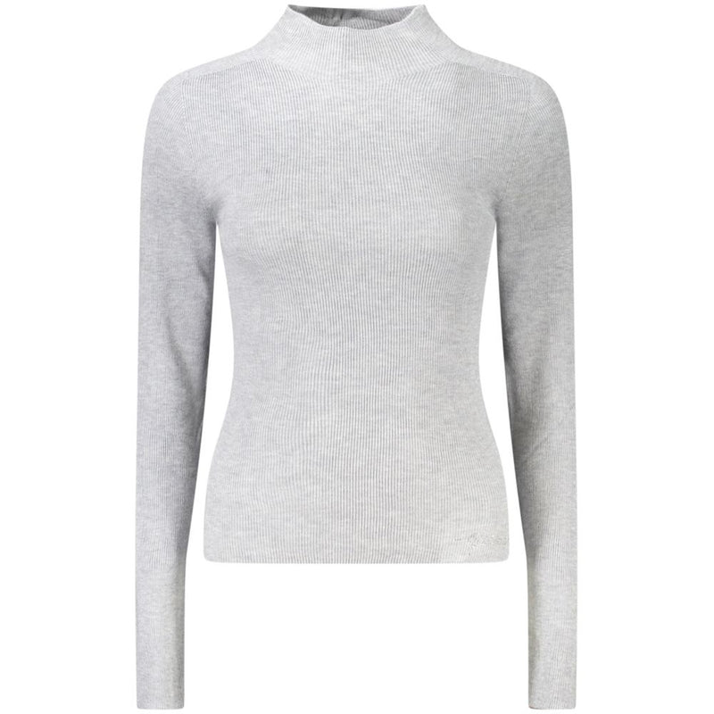 Guess Jeans Gray Wool Sweater for Women - Stylish Comfort