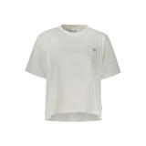 Guess Jeans White Cotton Women T-Shirt
