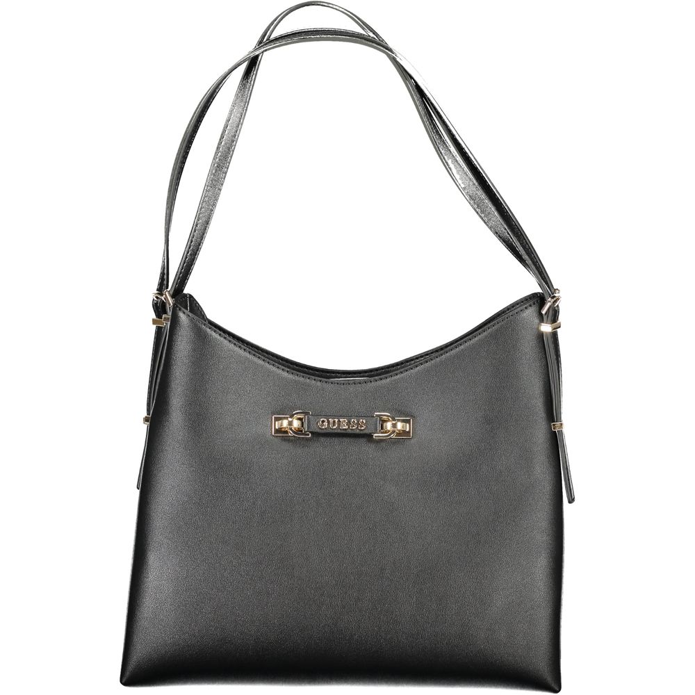 Guess Jeans Black LEFIA Handbag for Women - Élégance et Praticité