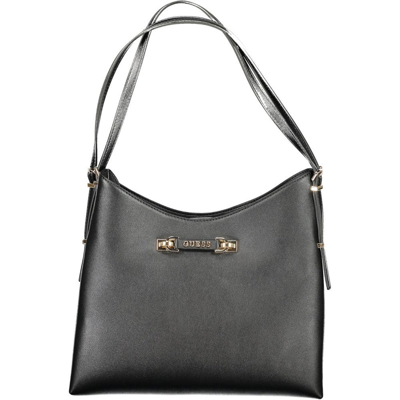 Guess Jeans Black LEFIA Handbag for Women - Élégance et Praticité