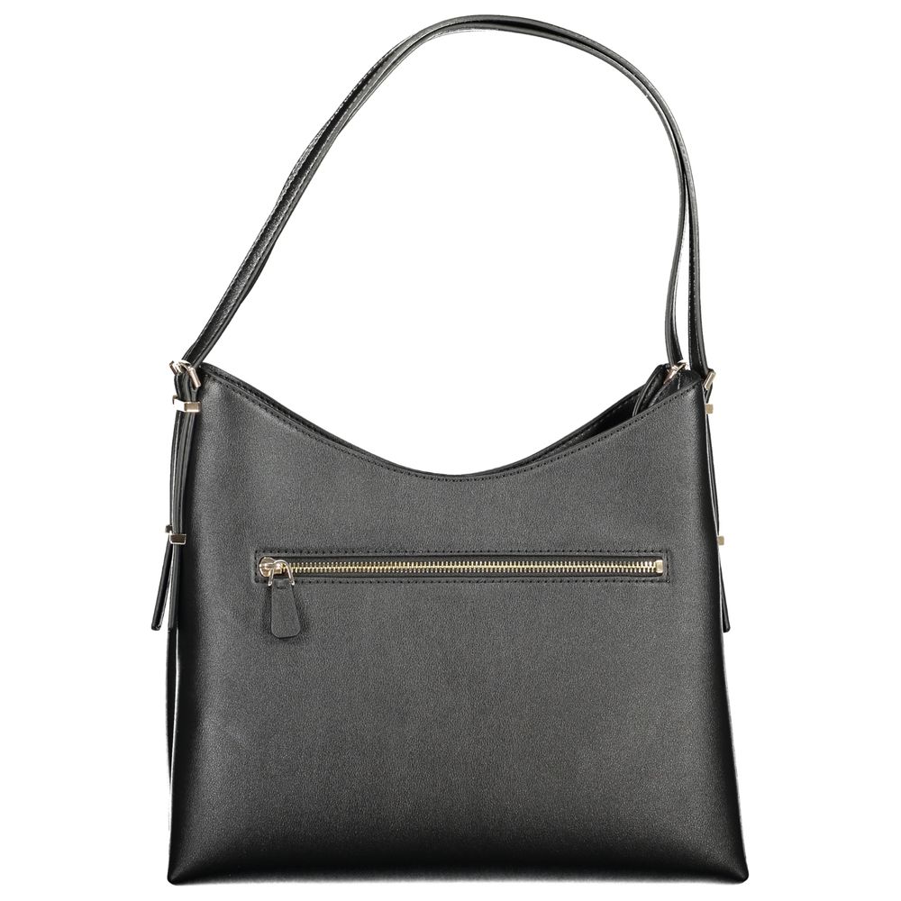 Guess Jeans Black LEFIA Handbag for Women - Élégance et Praticité