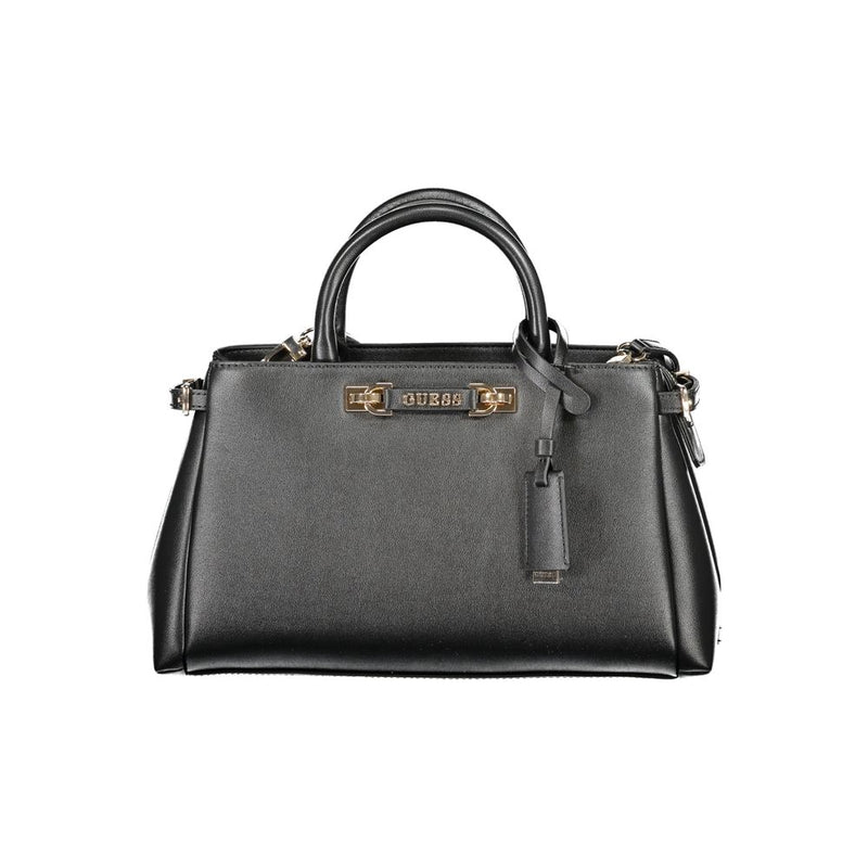 Guess Jeans LEFIA Sac à main noir en polyéthylène pour femmes