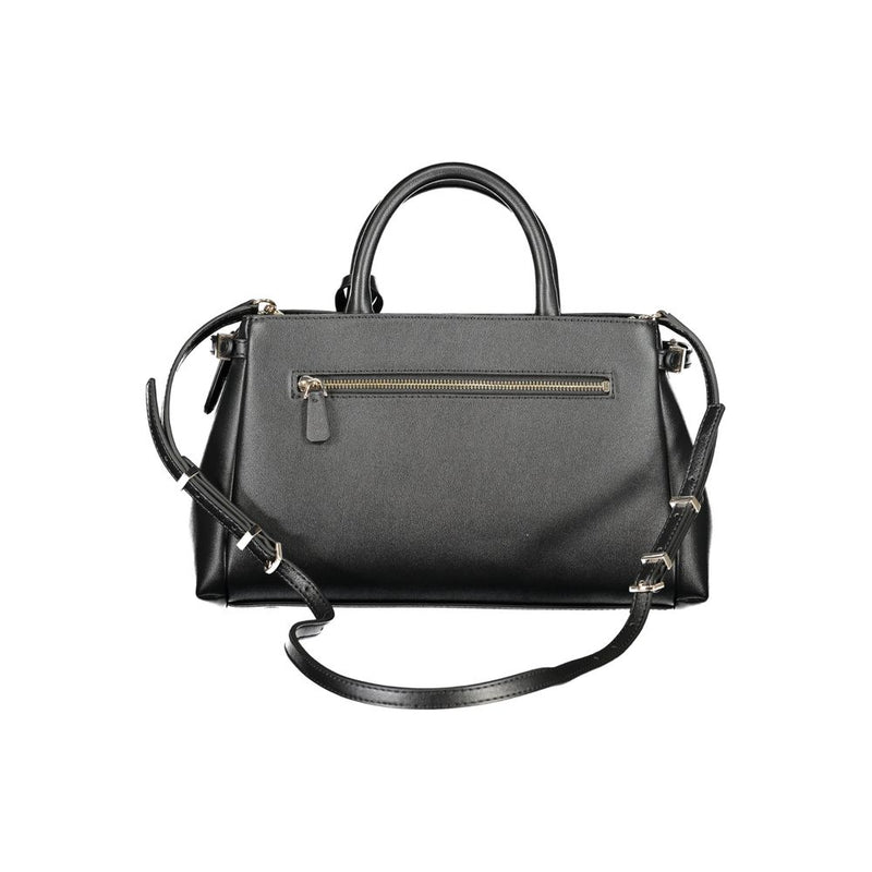 Guess Jeans LEFIA Sac à main noir en polyéthylène pour femmes