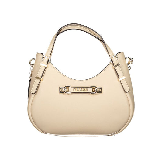 Sac à main Guess Jeans beige en polyéthylène pour femme