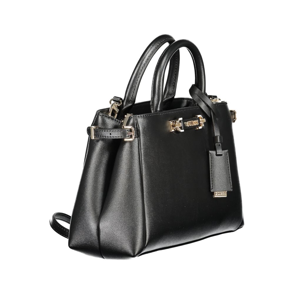 Guess Jeans LEFIA Sac à main noir en polyéthylène pour femmes