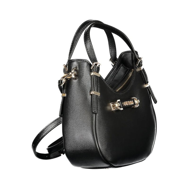 Guess Jeans LEFIA Sac Noir pour Femmes - Élégant et Polyvalent