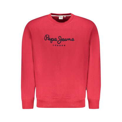 Sweatshirt Rouge Pepe Jeans Macbeth Plain Crew pour Homme
