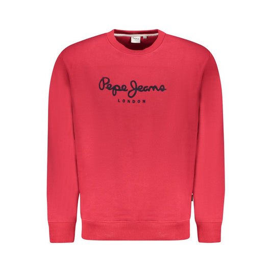 Sweatshirt Rouge Pepe Jeans Macbeth Plain Crew pour Homme