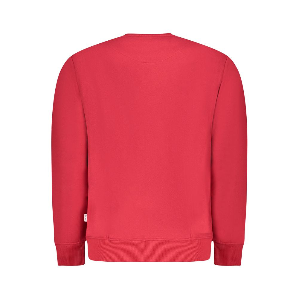 Sweatshirt Rouge Pepe Jeans Macbeth Plain Crew pour Homme