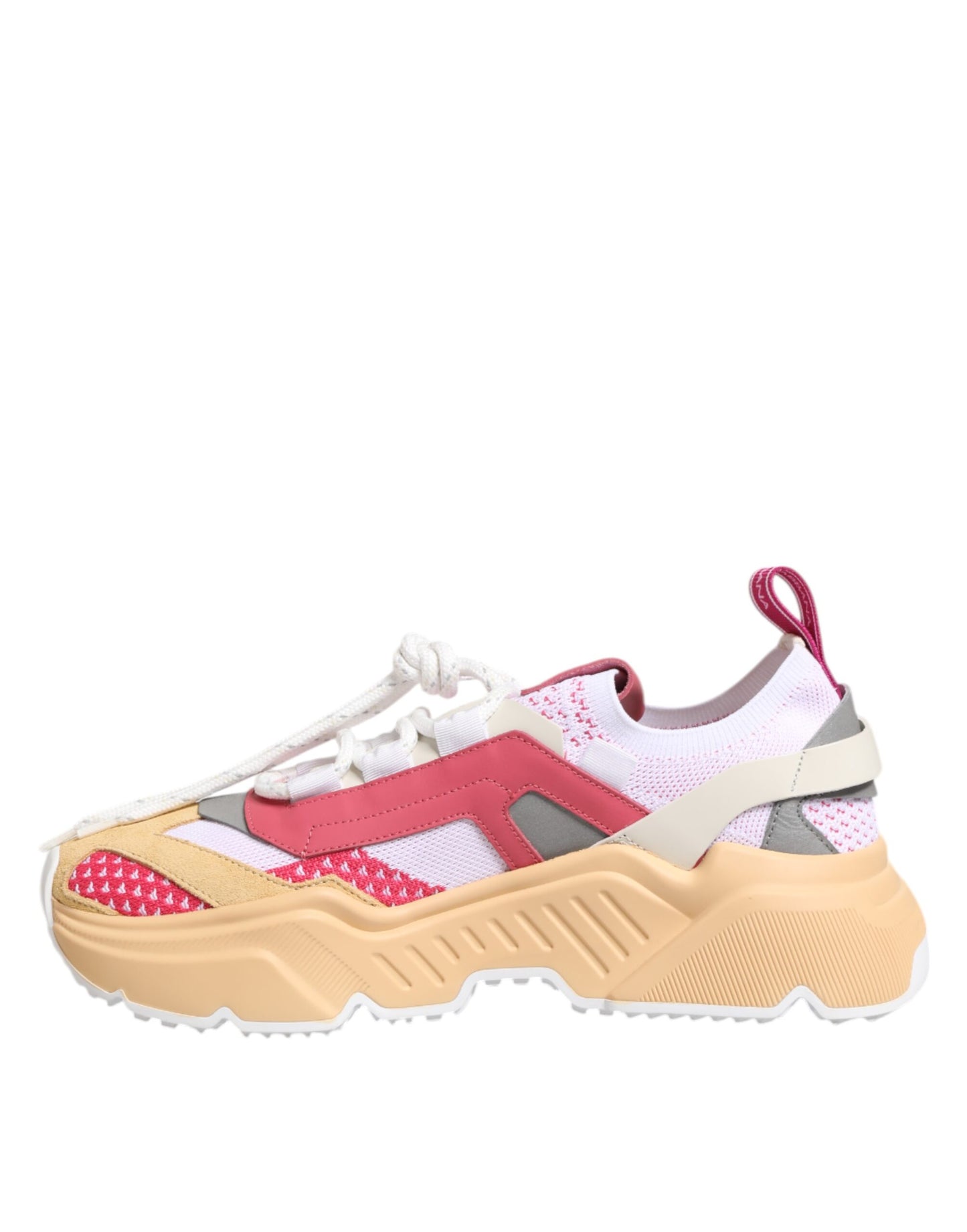 Dolce & Gabbana Multicolor Leather Daymaster Low Top Sneakers Shoes