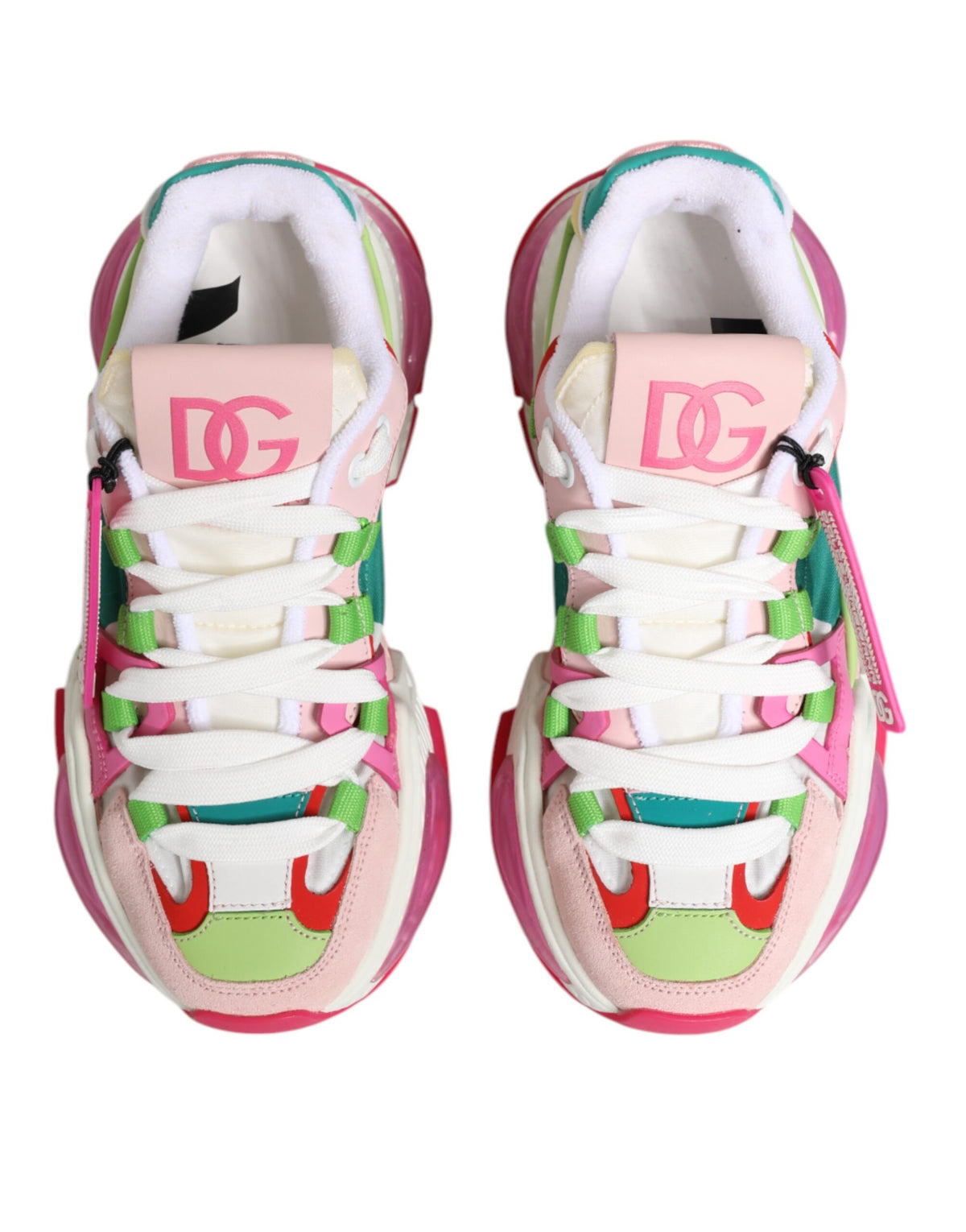 Dolce & Gabbana Airmaster Multicolor Low Top Sneakers